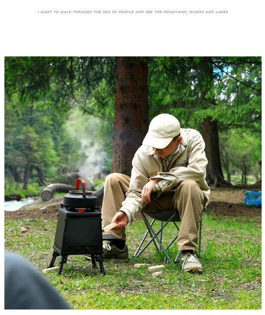 COOK PARTNER 9 SINGLE BURNER STOVE WITH WINDSCREEN — Mule Expedition  Outfitters