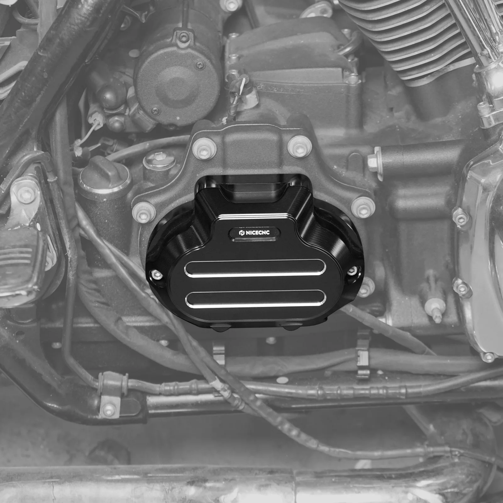 Für Harley Street Glide Special Road Glide 17-20 Getriebe Seitenabdeckung Für Harley Road King FLHR FLHRXS Electra Glide Standard – Detail 15