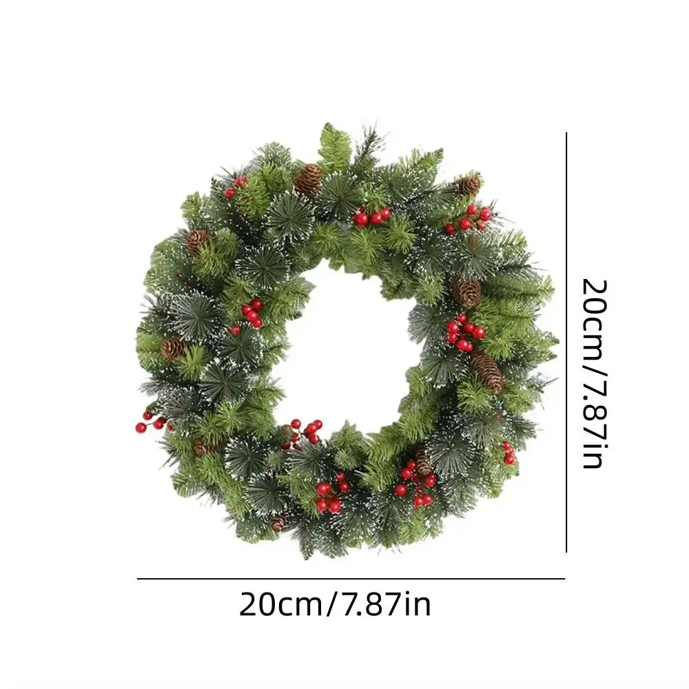 Pinecone & Berry Christmas Garland 6