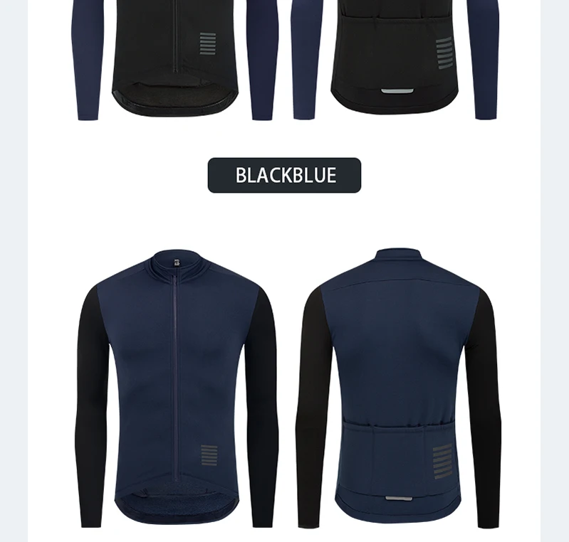 YKYWBIKE 5-15 ° C Thermofleece Winter-Radtrikot Herren Warme Fahrradbekleidung Oberteile Shirts für Rennrad MTB Jacke Fahrradmantel – Detail 13