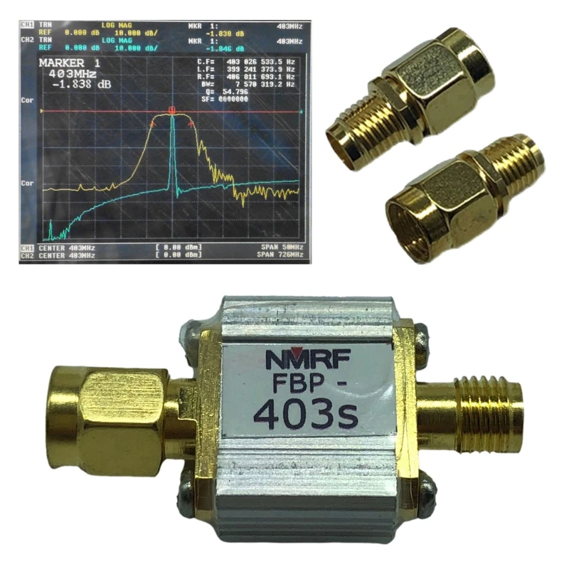 

Far Superior Performance 403s Band-Pass Filter 403 MHz Central Frequency