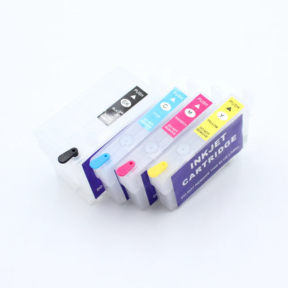 

4 шт./комплект, картриджи для принтера Epson WF7110 WF7610 WF7620 WF3620 WF3640 WF7715 WF7710 WF7210 с чипом ARC