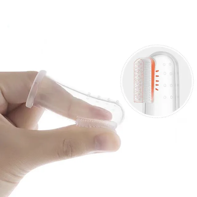 Silicone Pet Finger Toothbrush 2
