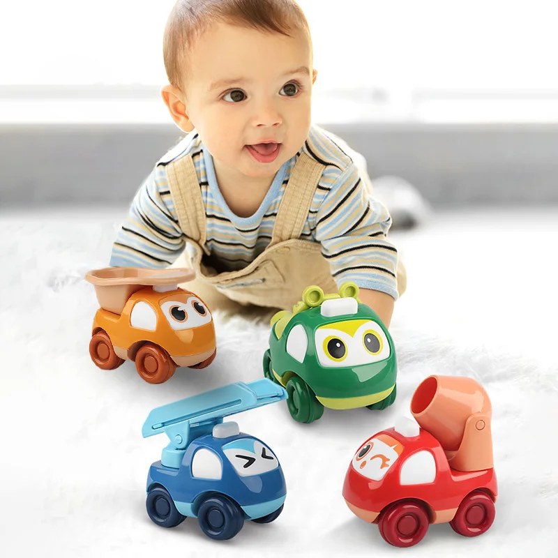 New Children Toy Cars Inertial Fire Truck Baby Early Educational Toys for 1-3Y Boys Girls Gift for Toddlers Engineering Vehicle