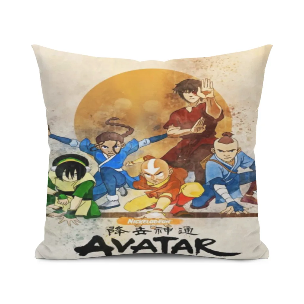 

Classic Anime Avatar The Last Airbender Pillowcase Cushions Cover Cushions Home Decoration Pillows For Sofa