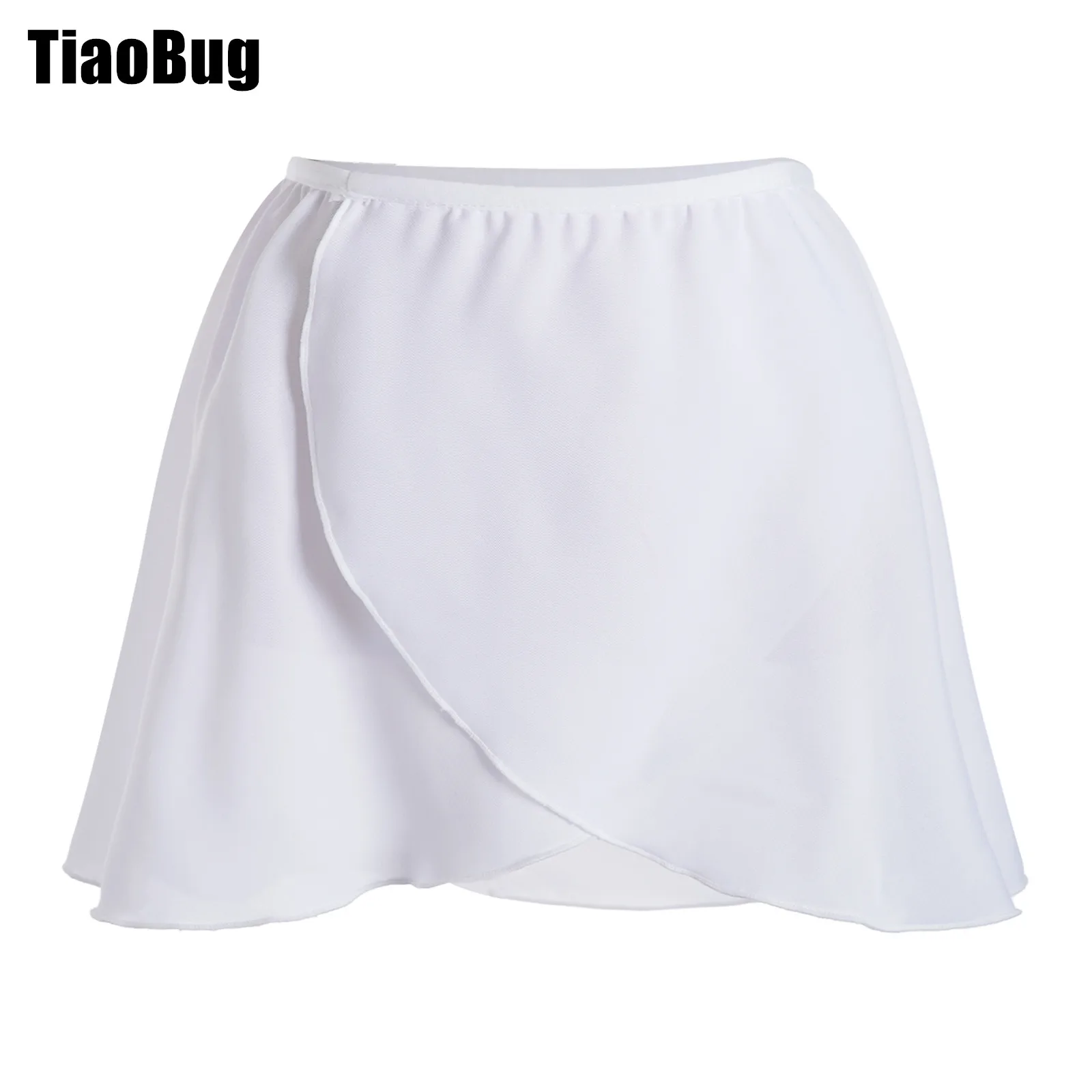 

Kids Girls Chiffon Ballet Skirt Elastic Clothing Waistband Film Skirt Examination Performance Chinese Dance Costume