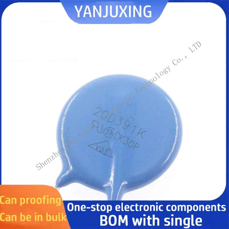 

10pcs/lot varistor 20D390K diameter 20MM 39V 20K390 Spot supply
