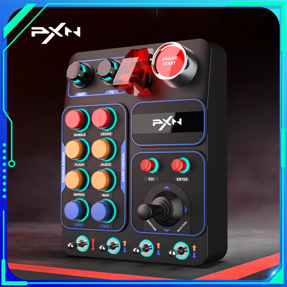 新品未開封 PXN CB1 コントロールボックス シムレーシング ボタンボックス Amazon.com: PXN Farm Simulation Controller - CB1 Sim Racing