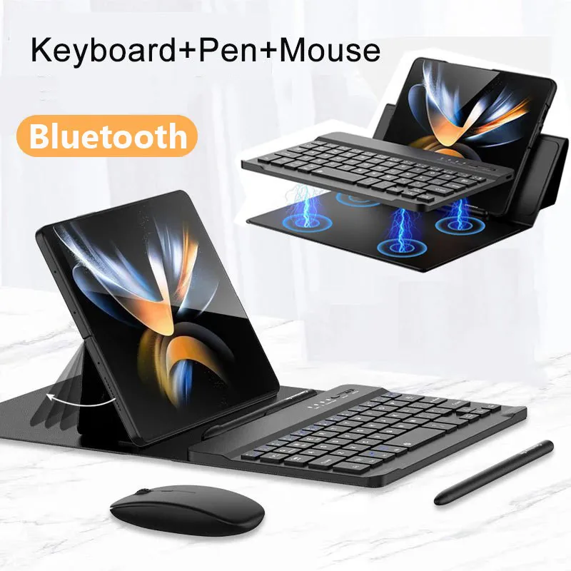 Custodia Per Honor Magic V2 V2 Rsr Porsche Magic Vs2 V Per Honor Magic Vs Tastiera Bluetooth In Pelle Con Penna Stilo E Mouse