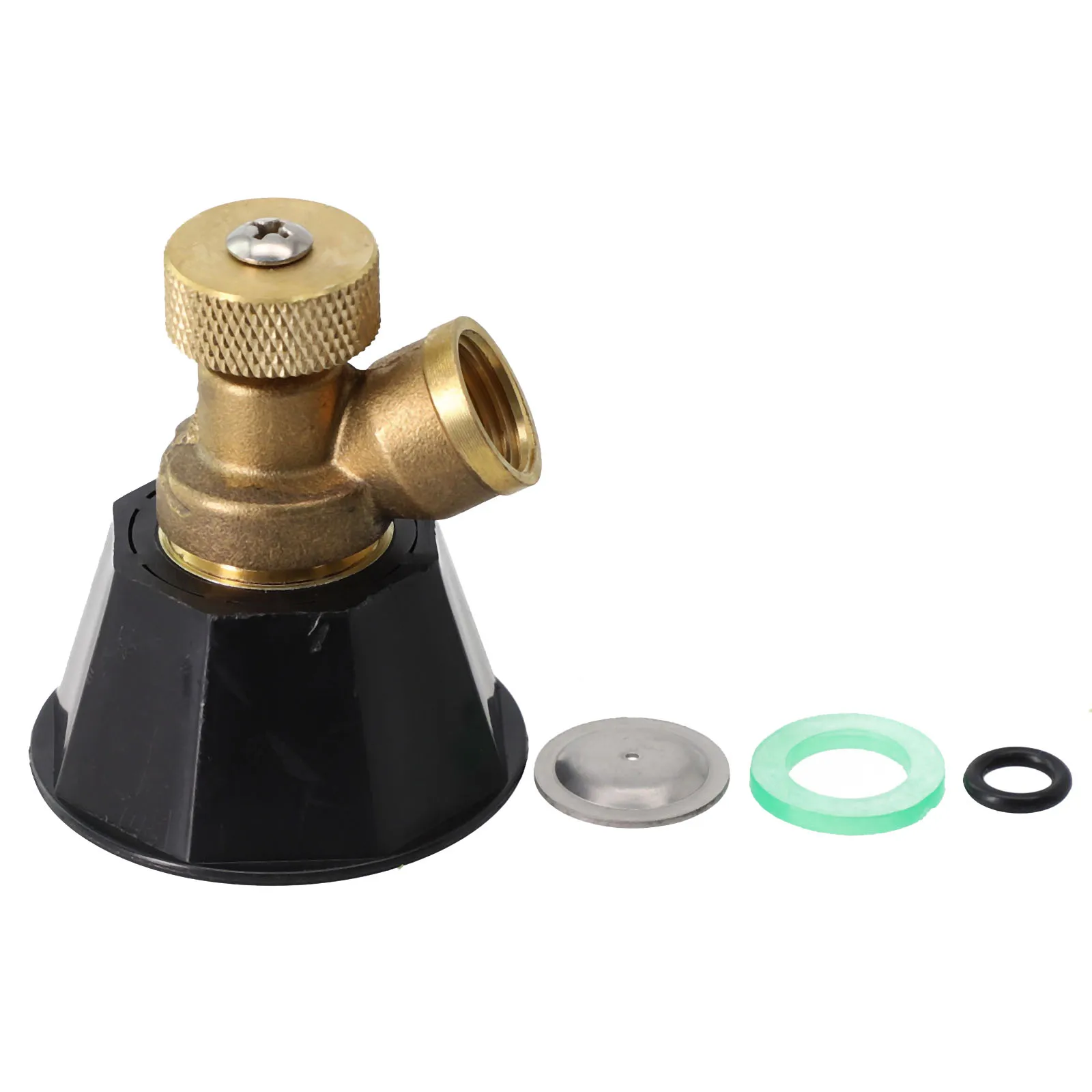 

Anti-Corrosion Multiple Modes Adjustable Spray Nozzle Whirlwind Sprinkler Head 5.5*4.6cm Agricultural Atomization