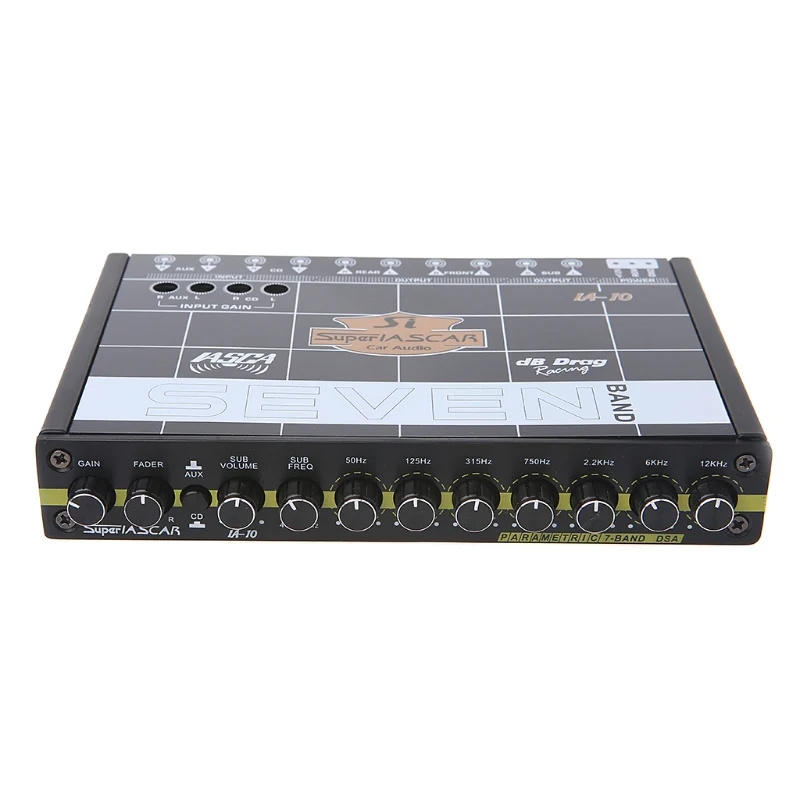 Car Audio 7 Band Equalizer Modified Car EQ Equalizer Class Fever Audio Tuner