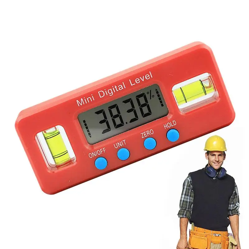 Digital Angle Gauge Mini Magnetic Digital Angle Gauge Livello Digitale Retroilluminato Con Display Lcd 360 Angolo Livello Siluro Digitale