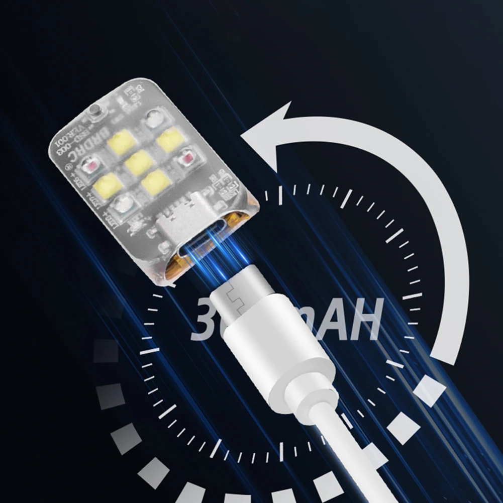 Drone Strobe Light USB Rechargeable Blinking LED Flash 3 Modes Wireless LED Drone Strobe Light for DJI Avata 2/ Mini 3/4 Mavic 3