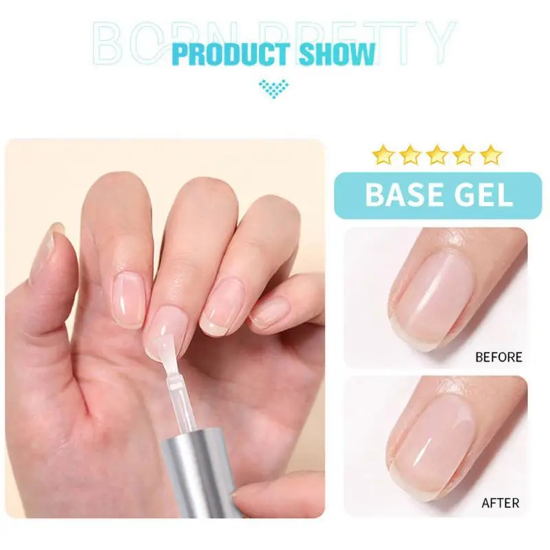 8 In 1 Nail Glue Gel Artificial Nail Glue Gel 8-in-1 Long Lasting Extension for Tips