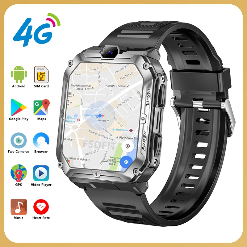 1-96-inch-Google-Play-Maps-Smart-Watch-4G-Network-SIM-Card-Two-Cameras ...