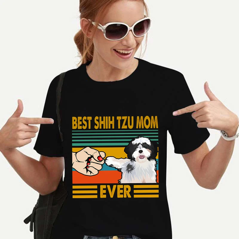 Shih Tzu Shirt Female Shih Tzu Womens Shirts Shih Tzu Tshirt Women