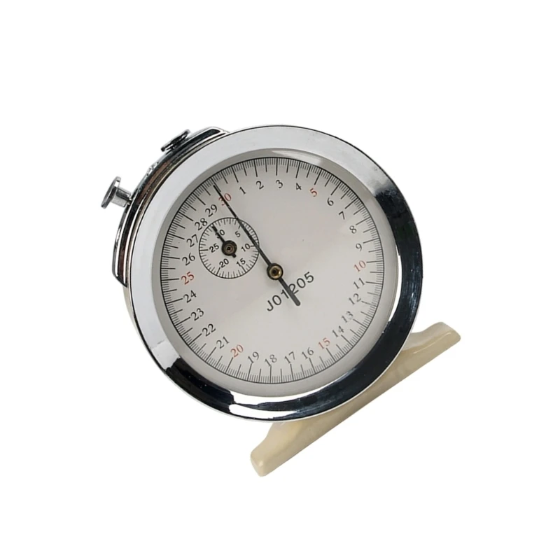기계식 스톱워치 금속 타이머 교실 교육을위한 기계식 정지 시계 물리학 실험 및..