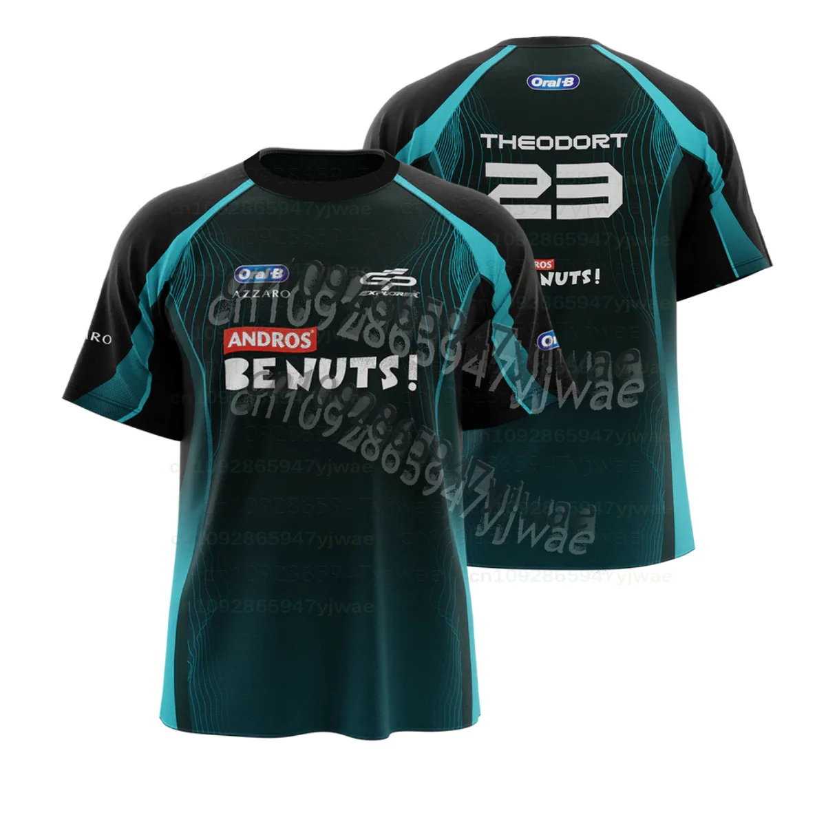 Sommer 3D-Druck GP3 EXPLORER Fans Team Uniformen Herren Damen Atmungsaktive Sommer-Renn-T-Shirts mit Rundhalsausschnitt und kurzen Ärmeln – Detail 13