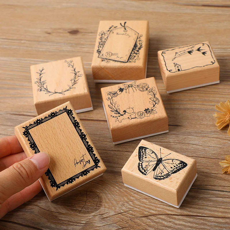 Handbook seal Message card Decorative material printing stamp
