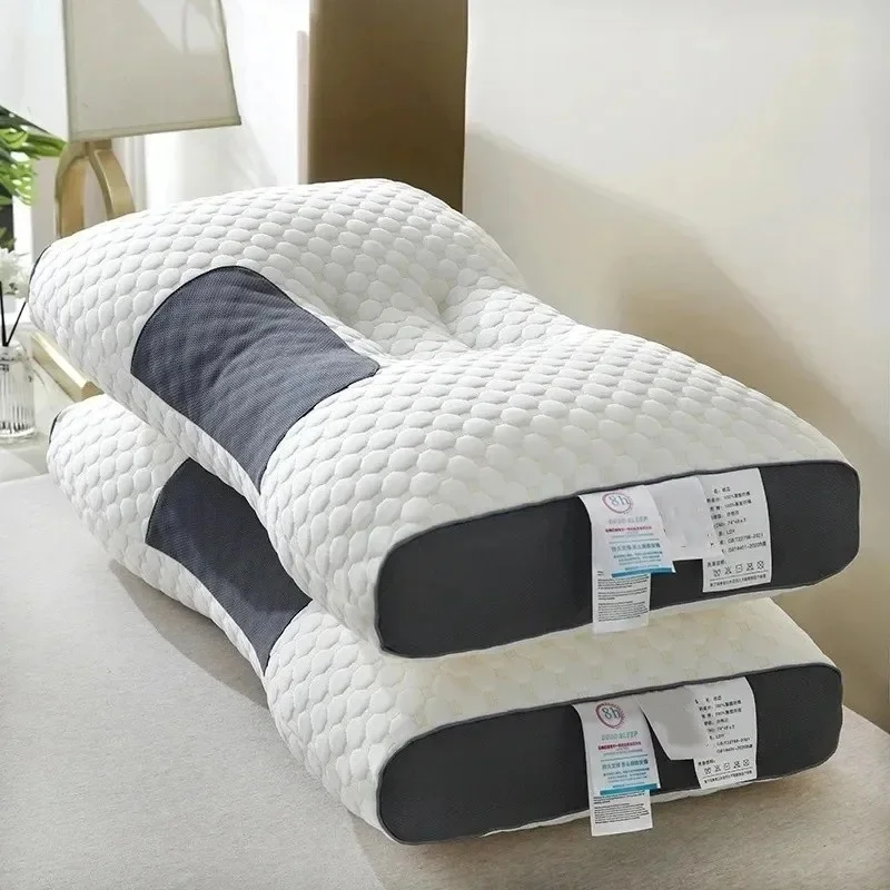 Neck Pillow Spa Massage Washable Non-Collapse Cervical Support