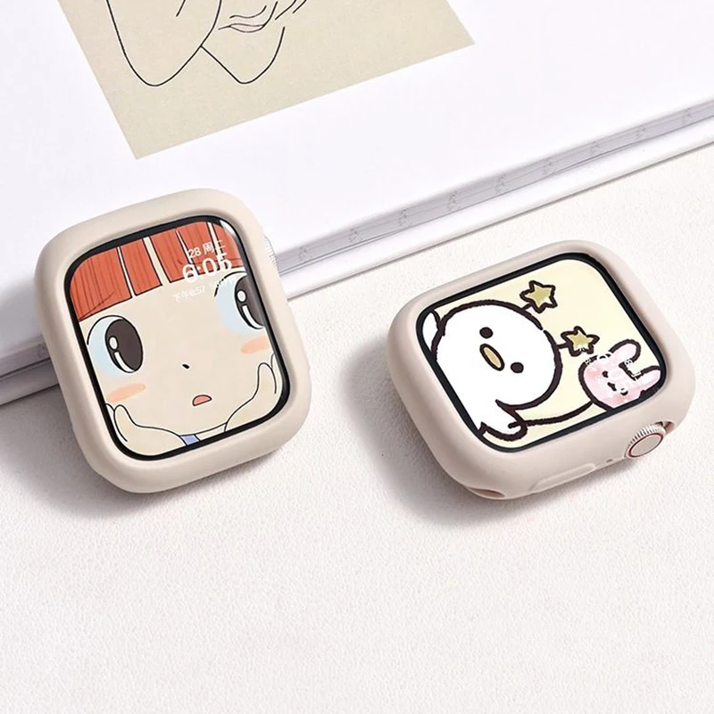 Premium Candy Silicone Soft Protector for Apple Watch - Vibrant Colors