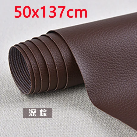 50x137cm Leather Patch Self Adhesive Stickers Stick-on No Ironing Sofa Repairing Subsidies Leather PU Fabric Patches Scrapbook 