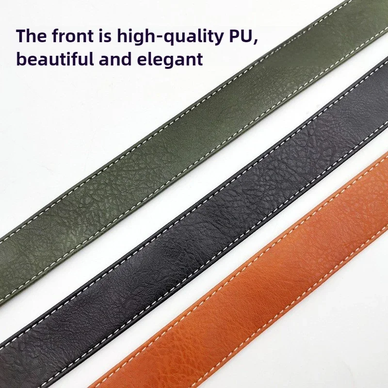 Premium PU Leather Camera Shoulder Strap - Retro-Design Universal Neck Lanyard