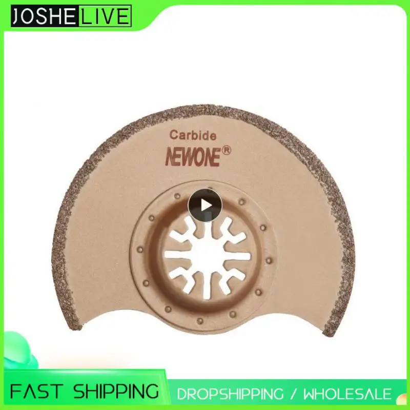 

1PCS set Carbide Oscillating Saw Blade Accessories Electric Power Timmer Multitool Sanding Fillers For Tile Adhesive Bath