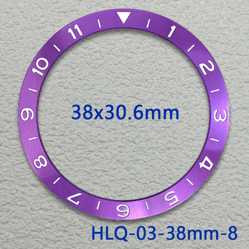 High-Quality Alloy Watch Bezel Insert 38mm x 30.6mm
