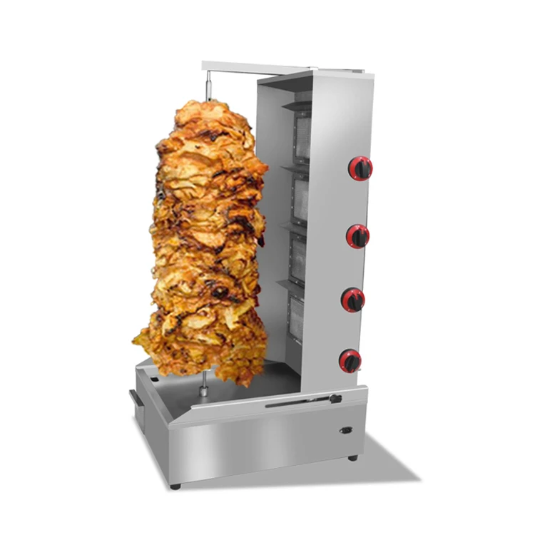 commercial Gas Broiler Shawarma Machine Kebab Gyro Grill Machine Barbecue