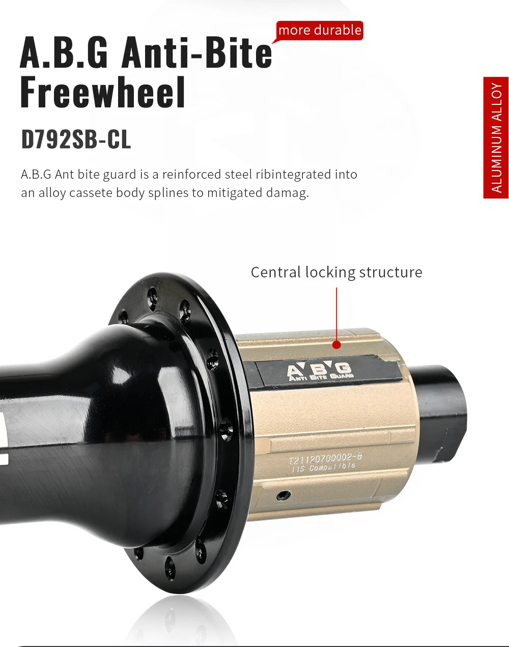 Novatec MTB Hubs Road Bicycle Hubs 24 Holes ABG FREEHUB 11S Center