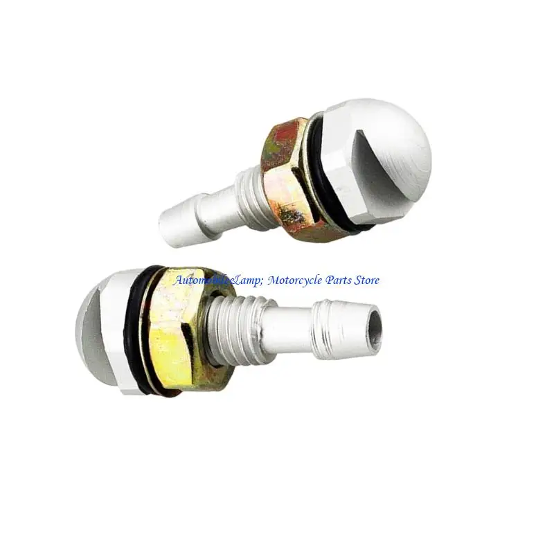 H7BD 자동차 범용 앞 유리 와이퍼 노즐 제트 스프레이 어 세트 스프링클러 워터 팬 스파우트 커버 와셔 배출구