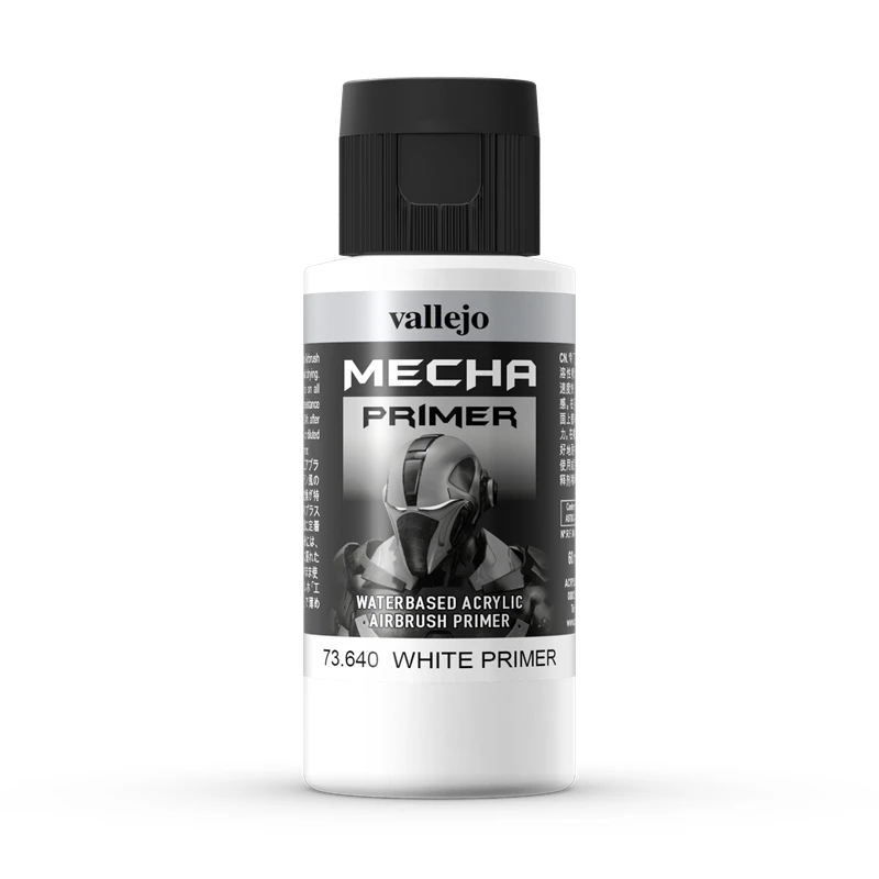 Vallejo - Mecha Surface Primer Black (200ml) - Everything Airbrush