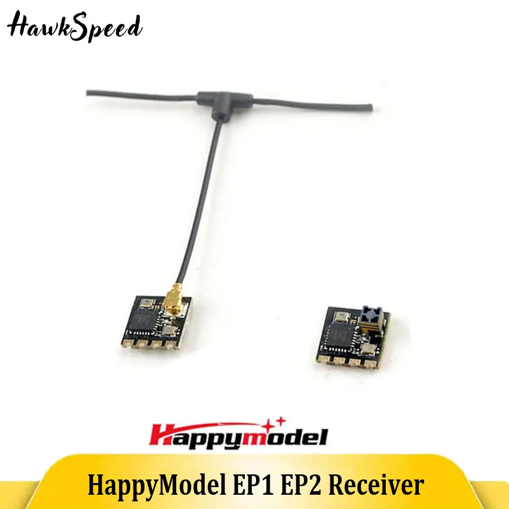 HappyModel EP1 EP2 RX 2,4G ExpressLRS ELRS Нано-приемник дальнего действия для модуля ES24TX RC Самолет FPV Long Range