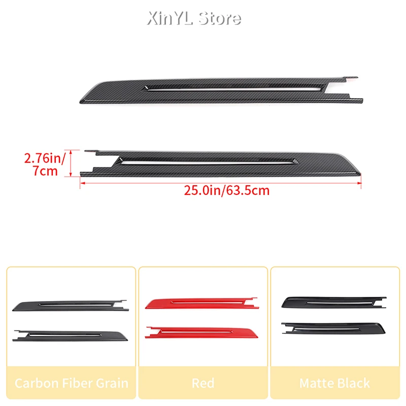 자동차 액세서리 리어 트렁크 도어 리드 자동차 ABS 테일 트림 쉐보레 서브어반/타호 2020-2023 테일 게이트 테일 트림