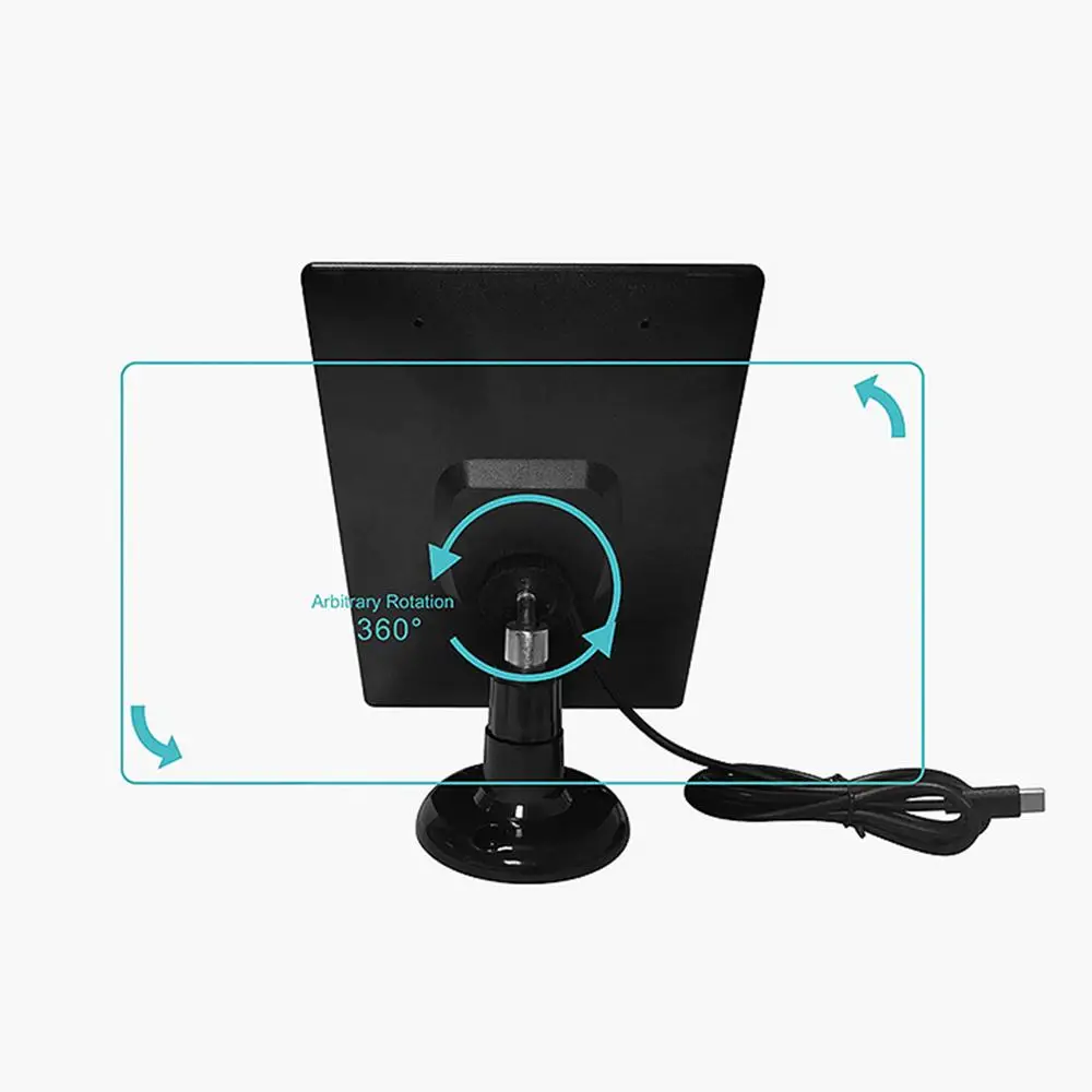 Description Picture 3 of item3W 5V Solar Panel USB 2 in 1 Outdoor Solar Cells Charger Solar Panels for Security Camera/Small Home Light System accessories