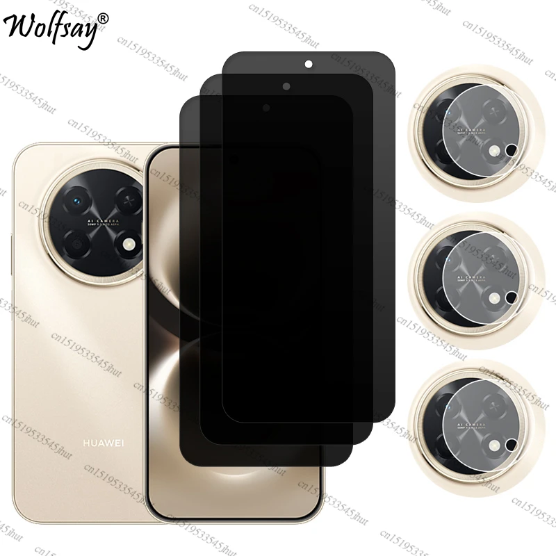 Premium Privacy Screen Protector with Anti-Spy and Camera Glass Protection