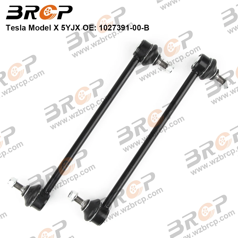 

BRCP Pair Front Axle Sway Bar End Stabilizer Link Ball Joint For Tesla Model X 5YJX 102739100B 1027391-00-B