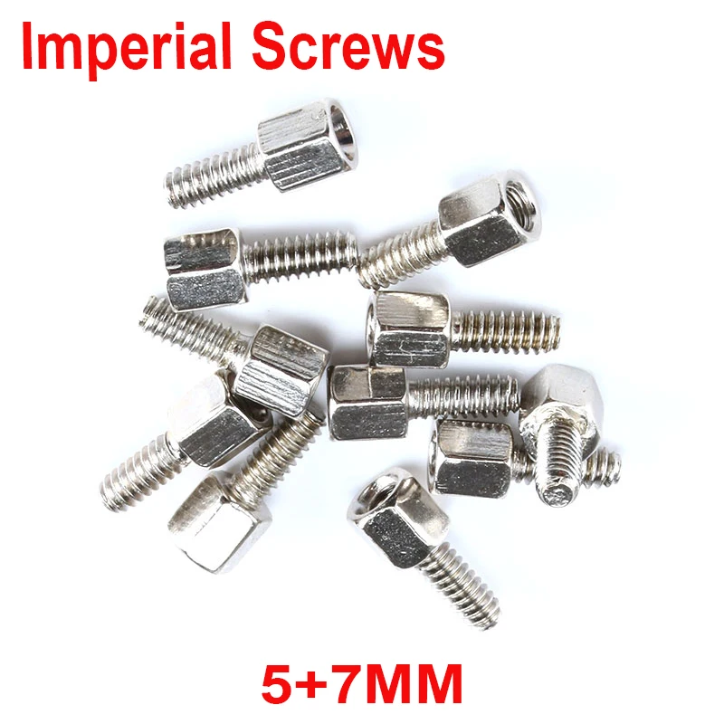 100PCS57MMStainlessSteelInchScrewHexHeadSpacingScrewsforDSubVGA.jpg