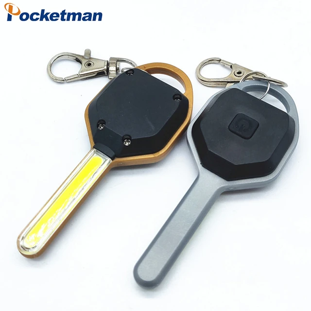 Cob Mini Flashlight Portable Keychain  Portable Cob Led Keychain Lights -  Portable - Aliexpress