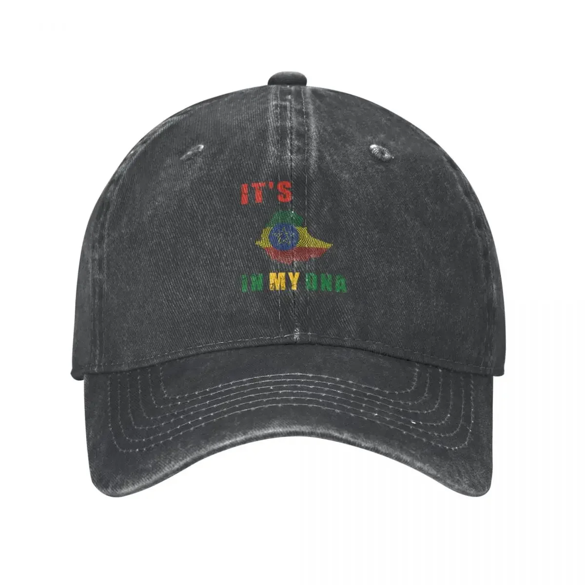 

Ethiopia Flag,Flag of Ethiopia. Cowboy Hat Streetwear Women Caps Men'S