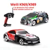 WLtoys K969 1:28 4WD 2.4G Mini High Speed RC Racing Car Off-Road Remote Control Drift Toys Alloy Vehicle for Children Kids Gifts 4