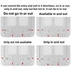 Indoor Cat Gate Mesh High Cat Gates Screen Hanging Magnet Positioning Cats Gate Window Enter Exit Kitten Flap Door Pet Supplies 5