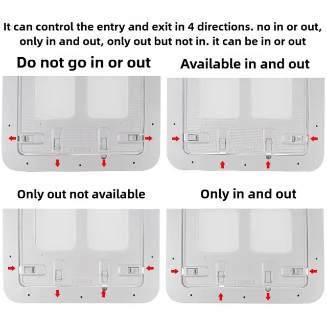 Indoor Cat Gate Mesh High Cat Gates Screen Hanging Magnet Positioning Cats Gate Window Enter Exit Kitten Flap Door Pet Supplies 5