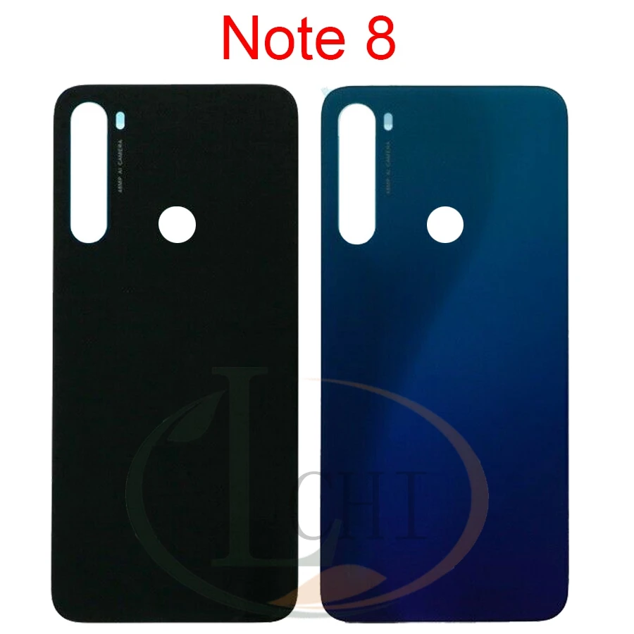 Phone Back Cover For Redmi Note 8 Pro Battery Cover Rear Glass Battery Door Note 8 Housing Replacement For Redmi 8T