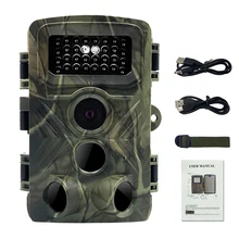 16MP 1080P Wildlife Hunting Trail Game Camera Motion Activated Security Camera IP66 16GB/32GB TF Card Hunting Scouting Camera 