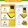 10/5PCS VAT Dyeing Car Wash Microfiber Towel Cleaning Drying Cloth Drying Towel Car Care Detailing Car Wash Towel Supplies 2