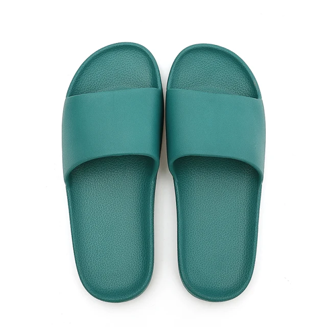 Summer Home Men Slippers Simple Black White Lovers Shoes Non-slip Bathroom Slides Flip Flops Indoor Women Platform Slippers 