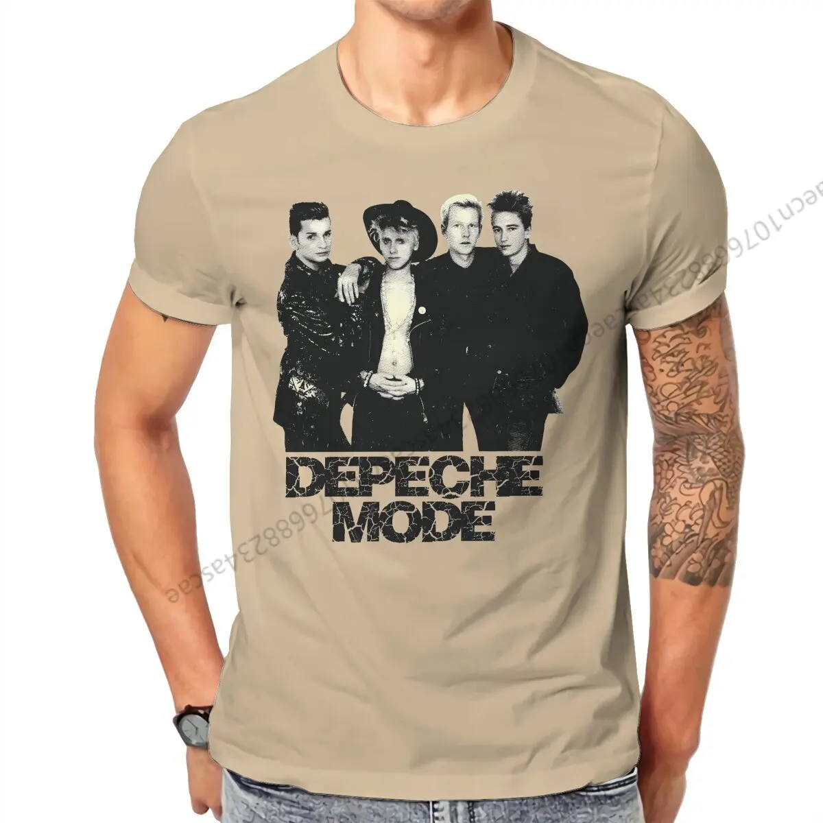 

Мужская хлопковая футболка Depeche Cool Mode Rose Team
