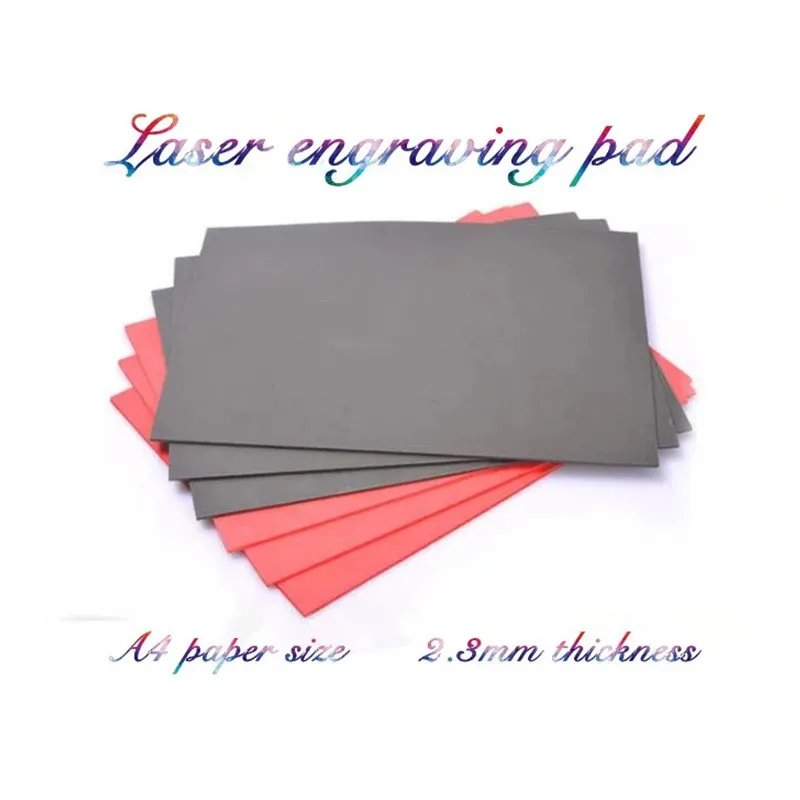 A4 Laser Rubber Sheet 2.3mm Printing Engraving Sealer Stamp DIY Craft Laser Engraver Make Stamp Rubber Plate Rubber Stamps